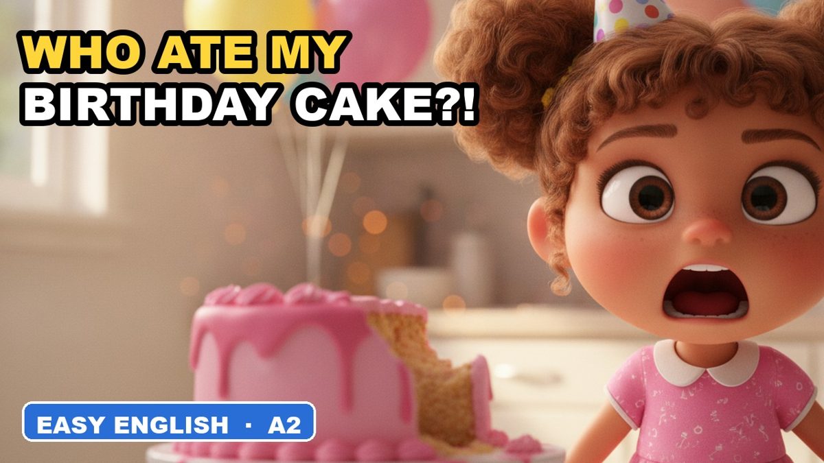 英文兒童動畫故事 Who Ate My Birthday Cake 封面